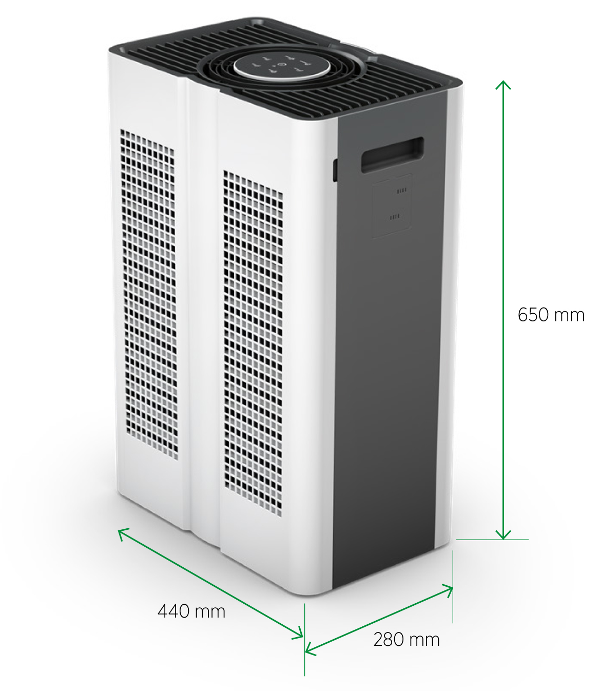 OurAir SQ 500 Abmessungen