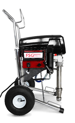 Side view FSG Airless-Paint Sprayer 6.5 litres/min